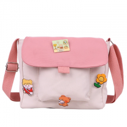 Korean cute small bag Soft sister girl heart soft cute student shoulder bag Japanese Harajuku messenger bag woman